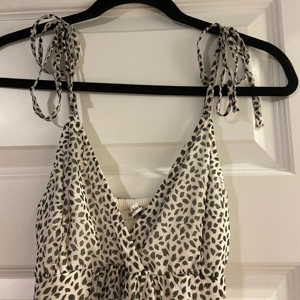 Abercrombie & Fitch tiered maxi dress - XXSP EUC